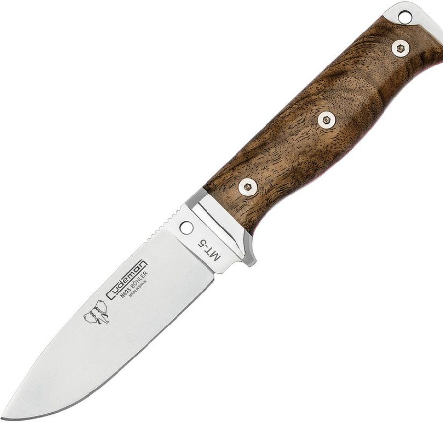 * | Clearance Sale Cud120G Cudeman Mt5 Survival Knife Walnut Handles