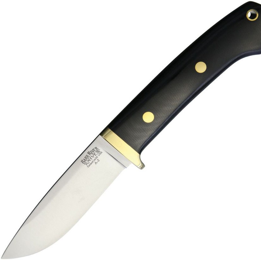 * | Best Quality Ba02116Mbc Bark River Classic Drop Point Hunter Knife Black Canvas Micarta