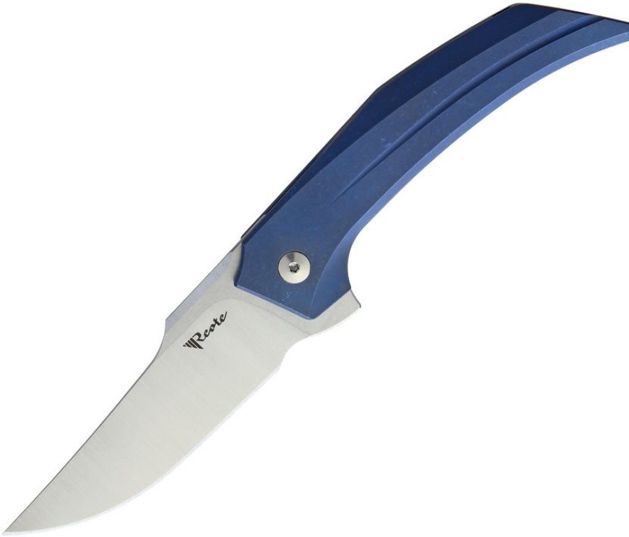 * | Tendy Style Rea016 Reate Star Boy Framelock Pocket Knife Blue Satin