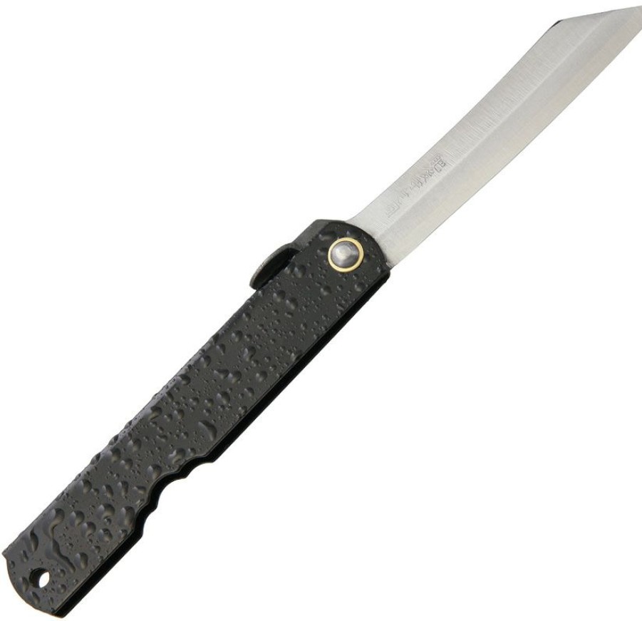 * | Best Quality Higo27 Higonokami Mizushibuki Splash Folder Pocket Knife Black