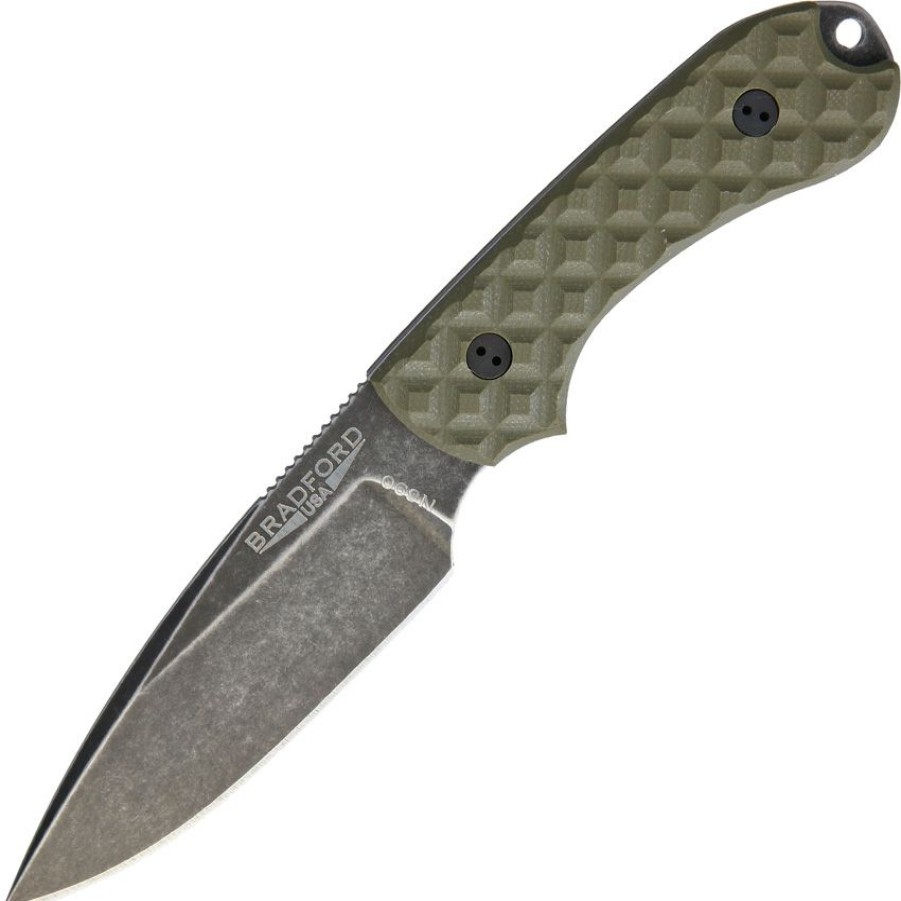 * | 100% Guarantee Brad3Fe002N Bradford Knives Guardian 3 Knife Nimbus Od Green