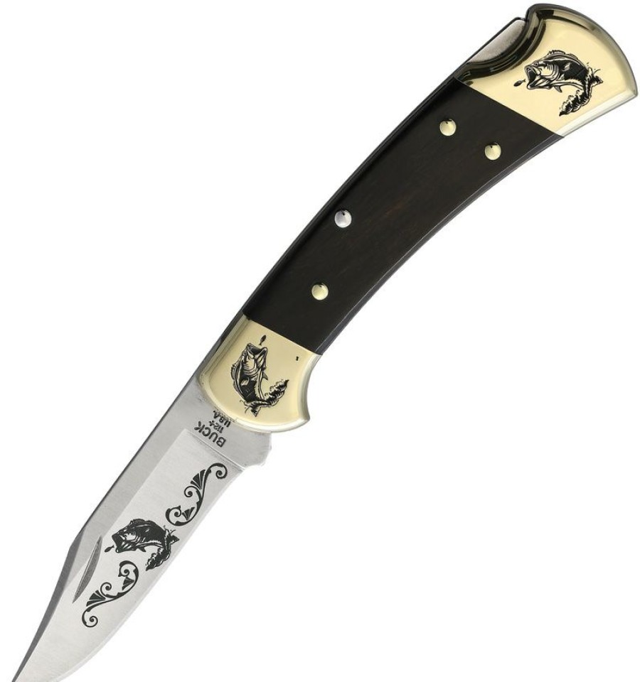 * | Best Quality Yh367 Yellowhorse Custom Buck 112 Lockback Pocket Knife Bass