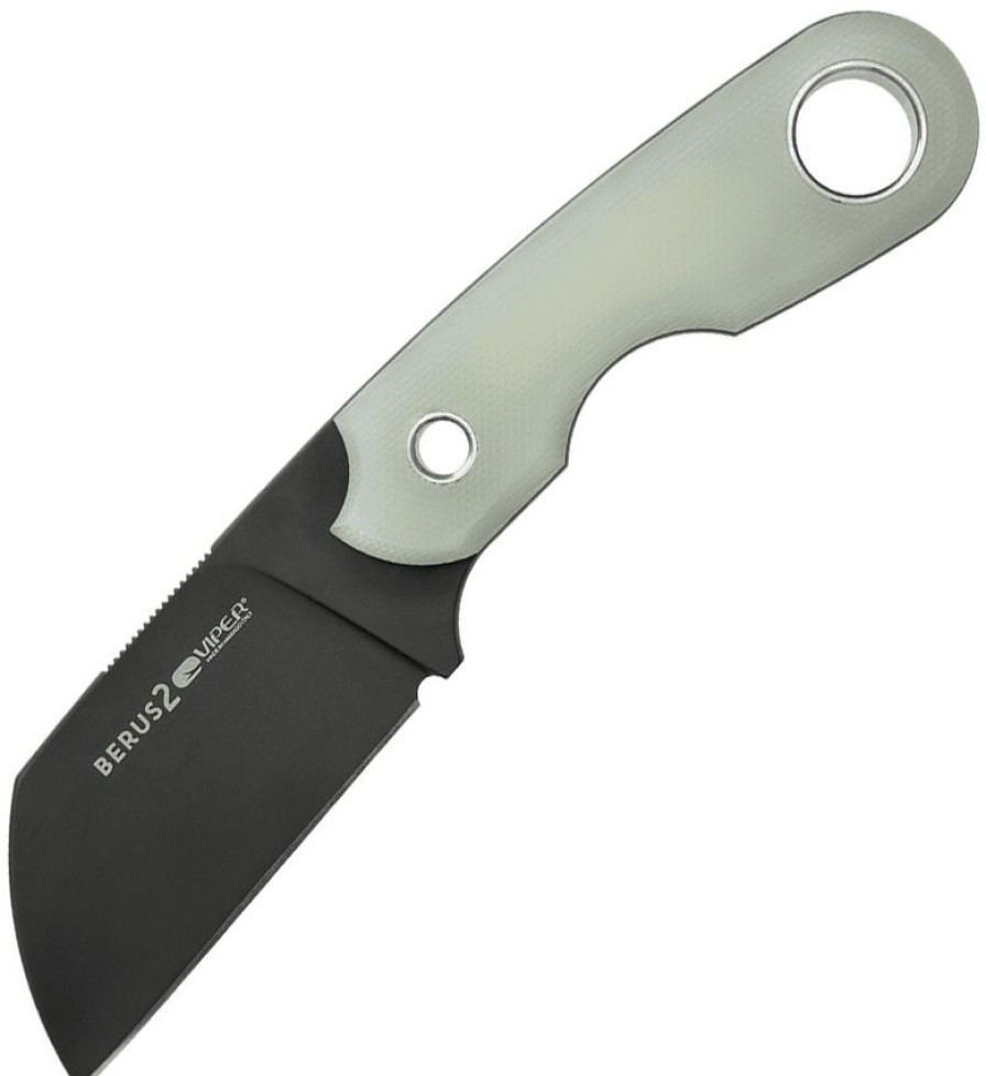 * | Online Sales Vt4014Dgj Viper Berus2 Lama Sheepsfoot Knife Jade