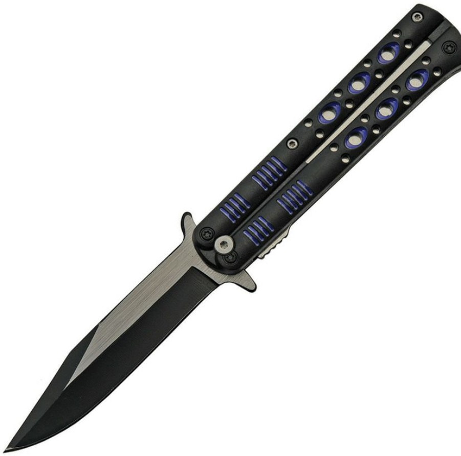 * | Quick Delivery Cn300514Bl Fly Linerlock Pocket Knife A/O Blue