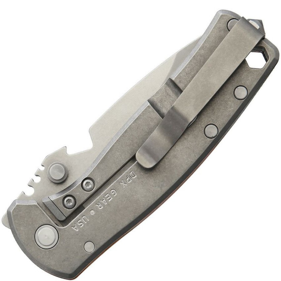 * | Reliable Quality Dpxhsf054 Dpx Gear Hest Framelock Pocket Knife Urban Copper