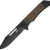 * | Cheap Zt0223 Zero Tolerance Framelock Pocket Knife Earth Brown