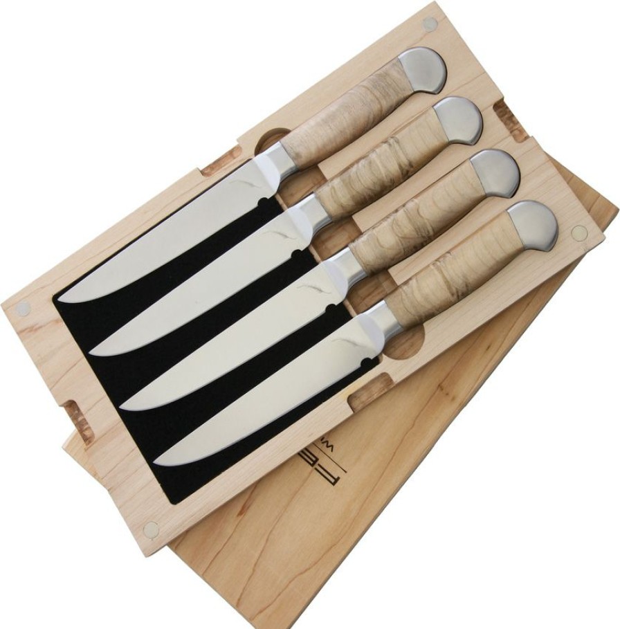 * | Latest Fee0400 Ferrum Technology Estate 4 Piece Steak Knife Set