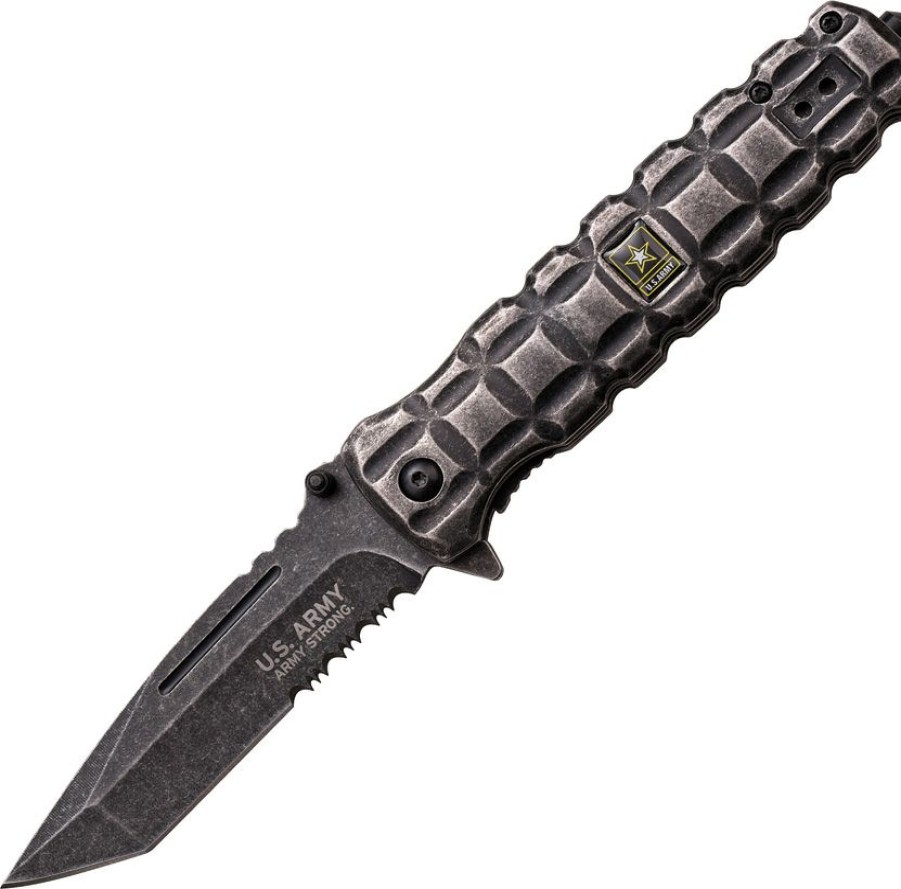 * | Lower Prices Usaa1026Bs Us Army Slugger Linerlock Pocket Knife A/O