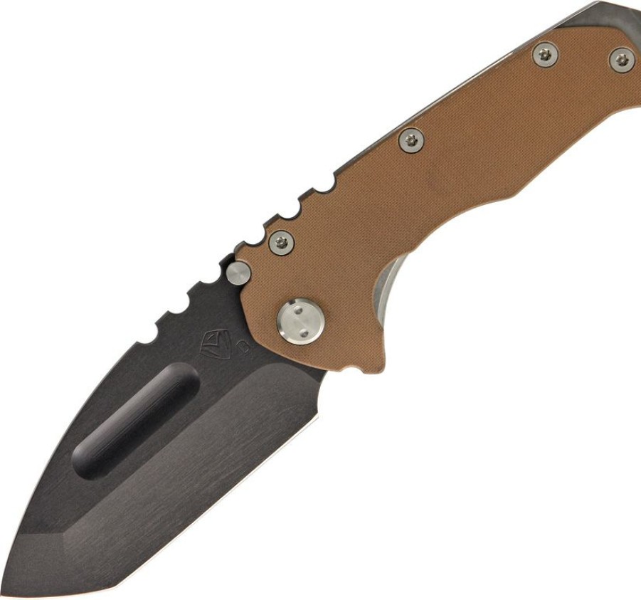 * | Quick Delivery Md40 Medford Praetorian G Framelock Pocket Knife Coyote Tan