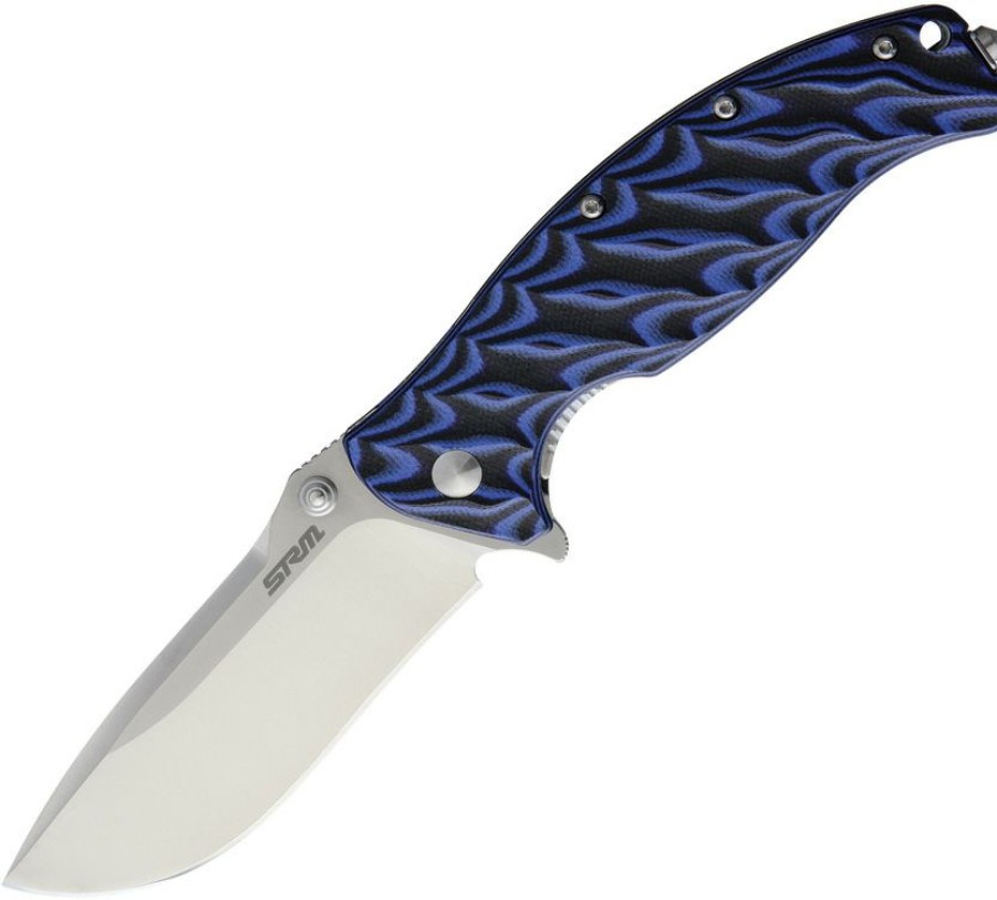 * | Cheaper Srmk917 Srm Knives G10 Linerlock Pocket Knife