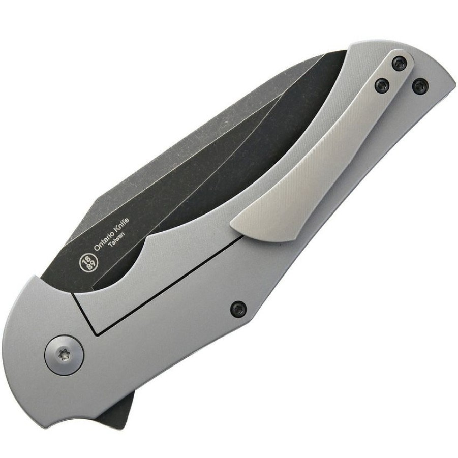 * | Quick Delivery On8876 Ontario Carter 2Quared Framelock Pocket Knife