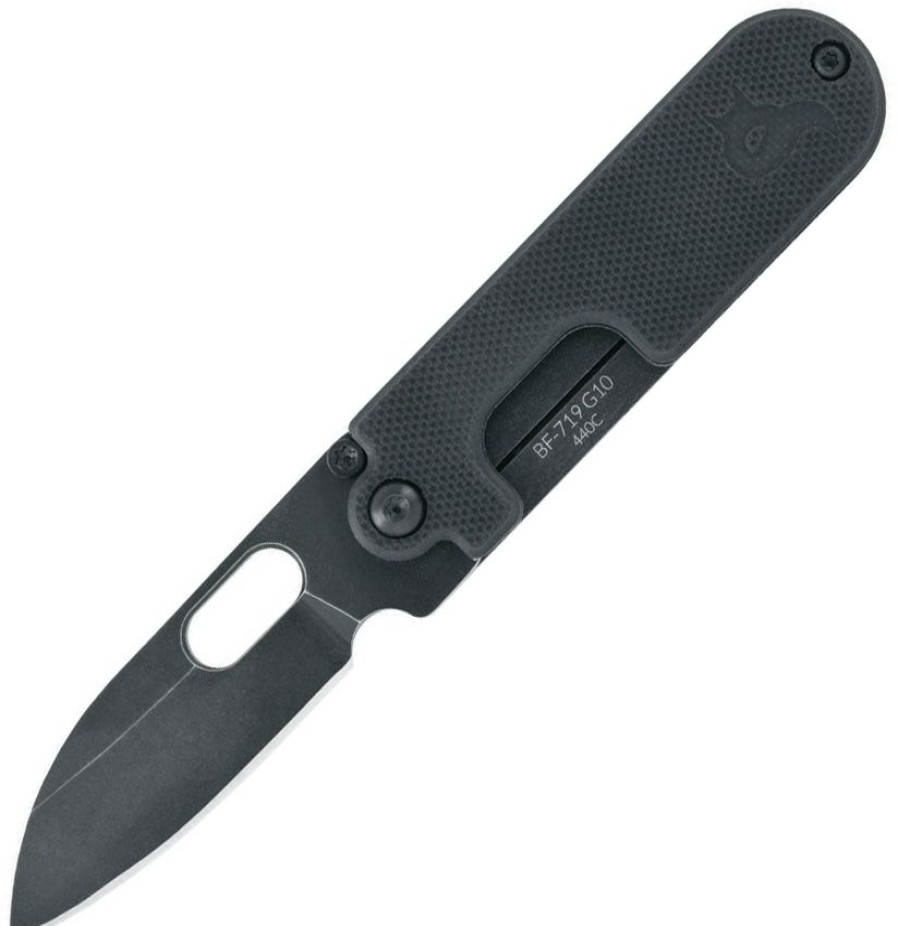 * | Quick Delivery Bf719G10 Black Fox Bean Gen2 Pocket Knife Full Black