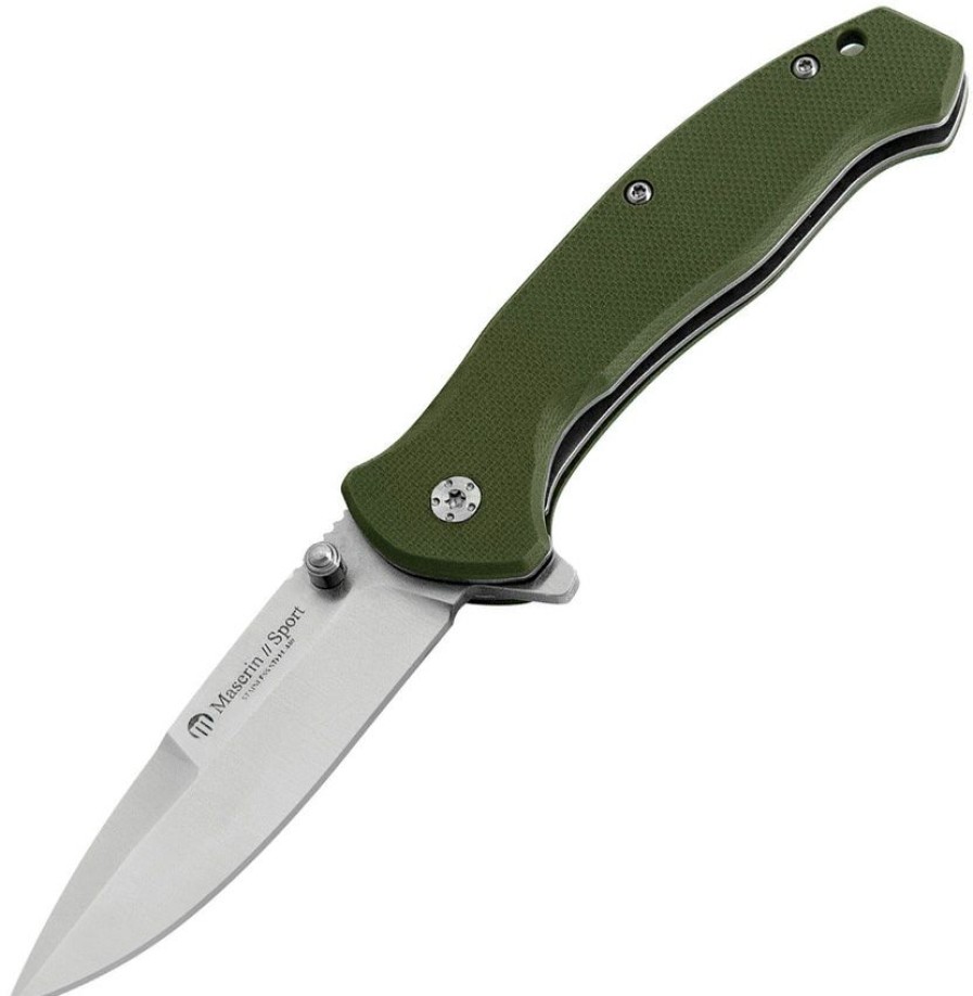 * | Best Quality Mas46005G10V Maserin Sport Linerlock Pocket Knife