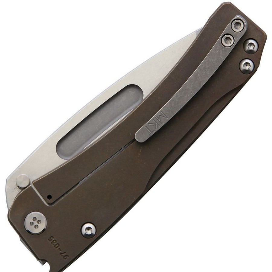 * | 100% Guarantee Md201Stt36A1 Medford Slim Midi Tanto Framelock Pocket Knife