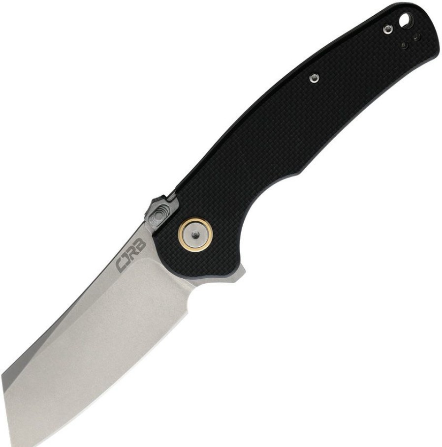 * | Quick Delivery J1904Rbkf Cjrb Crag Linerlock Pocket Knife Black D2