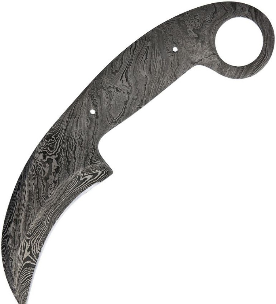 * | Latest Bl127D Knifemaking Karambit Knife Blade Damascus