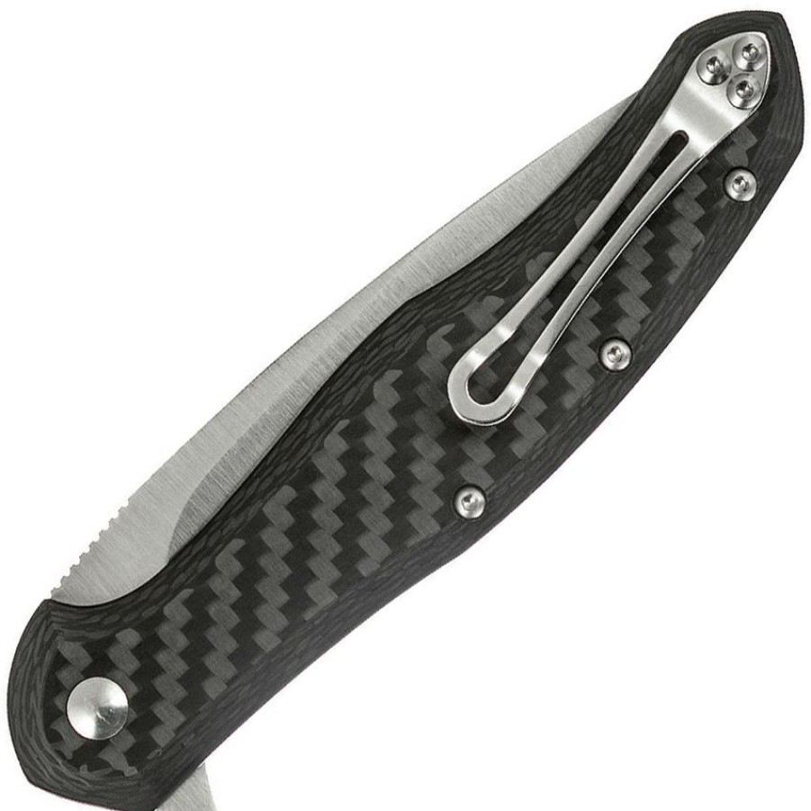 * | Cheaper Smgf4571 Steel Will Intrigue Linerlock Pocket Knife Carbon Fiber