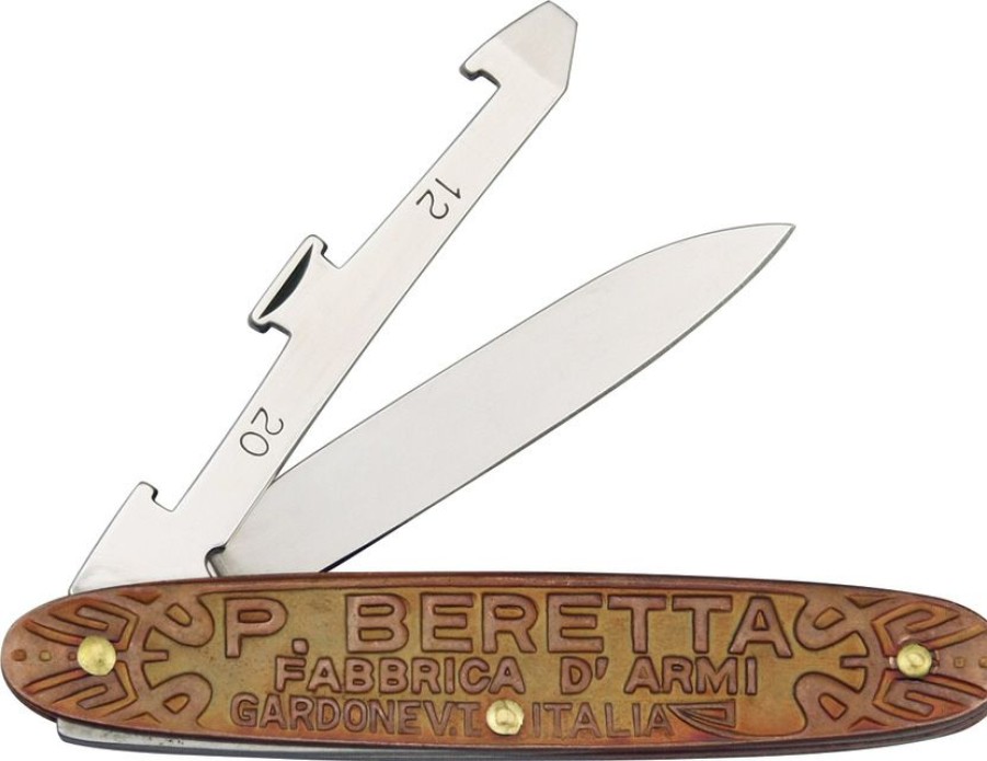 * | Exclusive Design Be490 Beretta Coltello Folder Pocket Knife