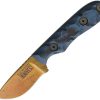 * | Closeout Sale Dw64322 Dawson Field Guide Fixed Blade Knife Blue