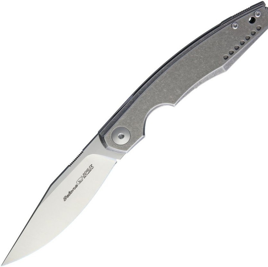 * | Cheap V5970Titi Viper Belone Linerlock Pocket Knife Titanium