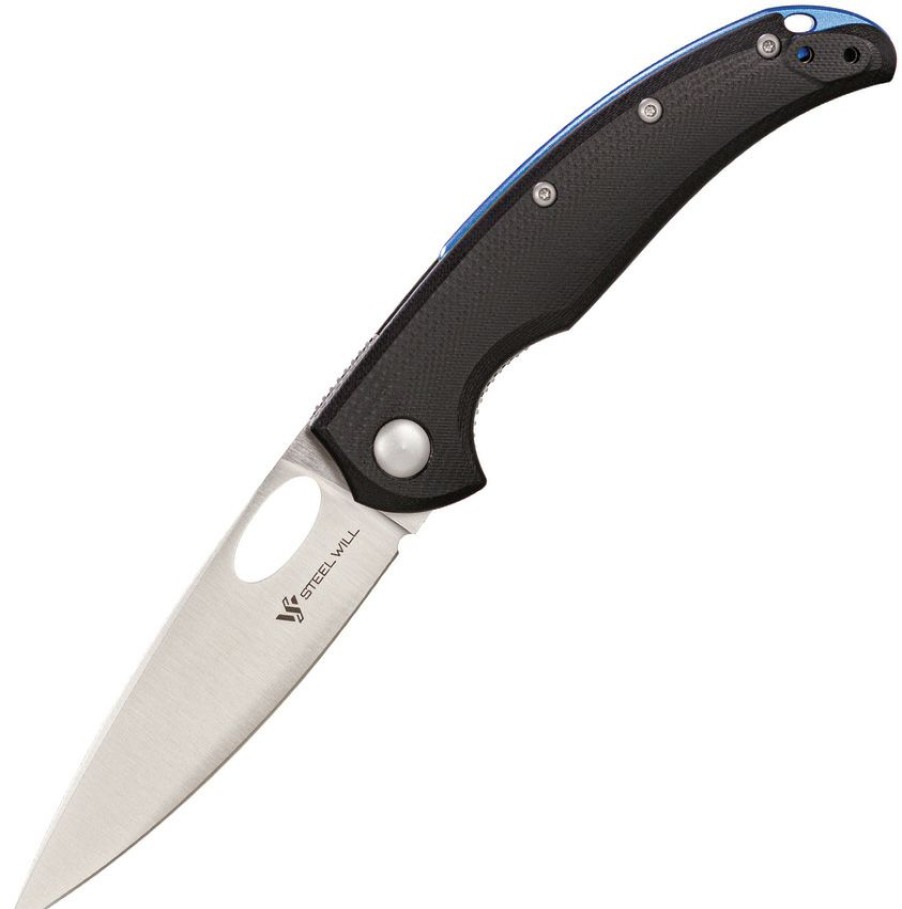 * | Quick Delivery Smgf19M10 Steel Will Sedge Linerlock Pocket Knife Black