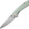 * | Special J1912Sntg Cjrb Small Feldspar Linerlock Pocket Knife Jade