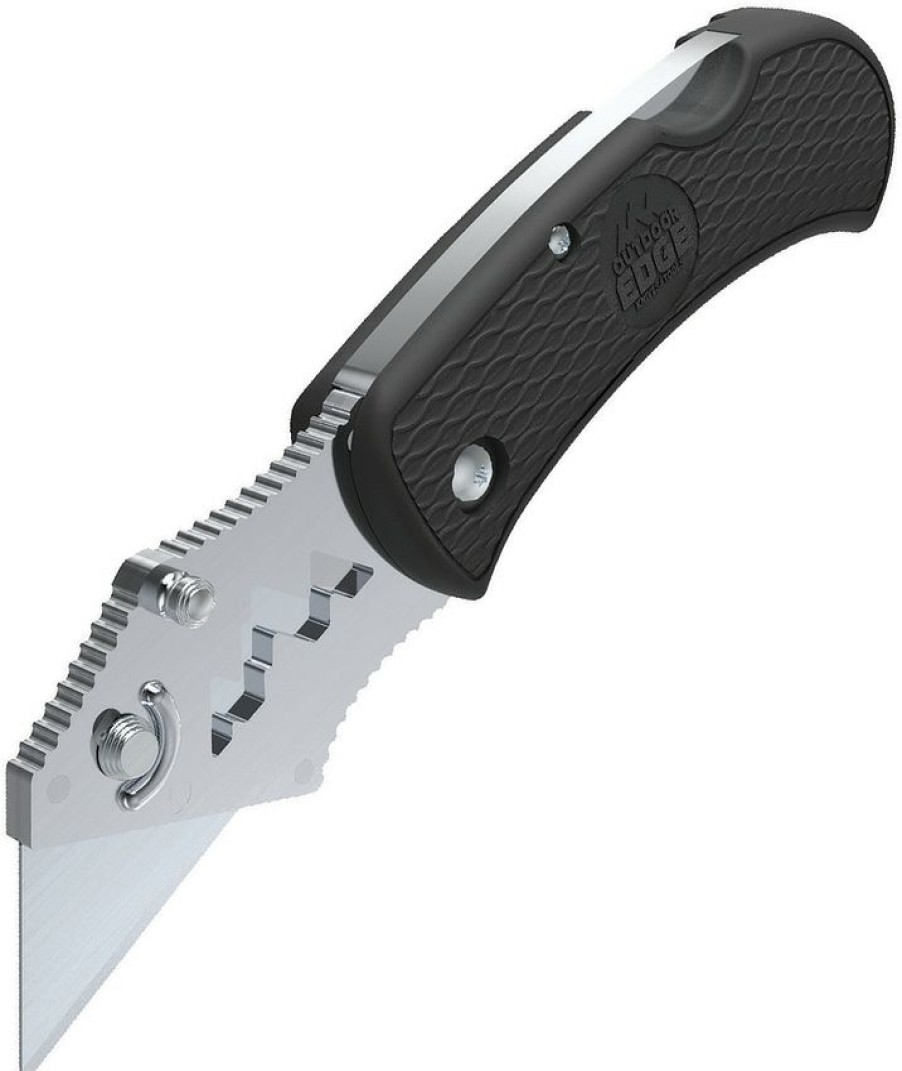 * | Lower Prices Oebok20C Outdoor Edge Boa Lockback Pocket Knife Black