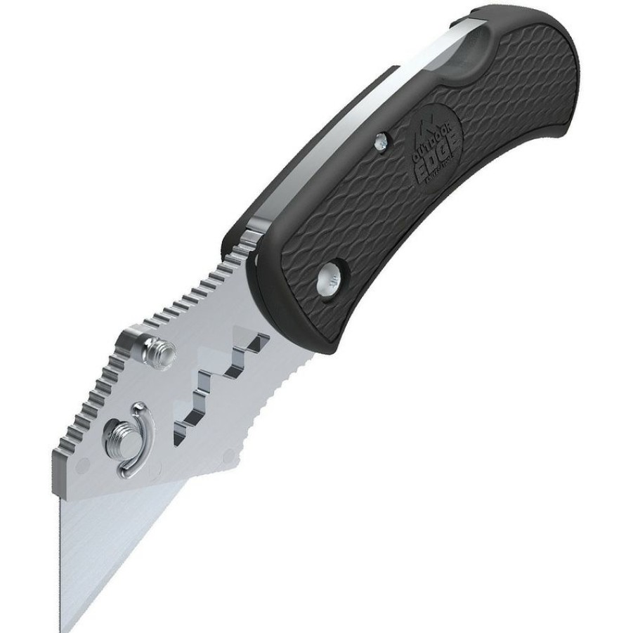 * | Lower Prices Oebok20C Outdoor Edge Boa Lockback Pocket Knife Black