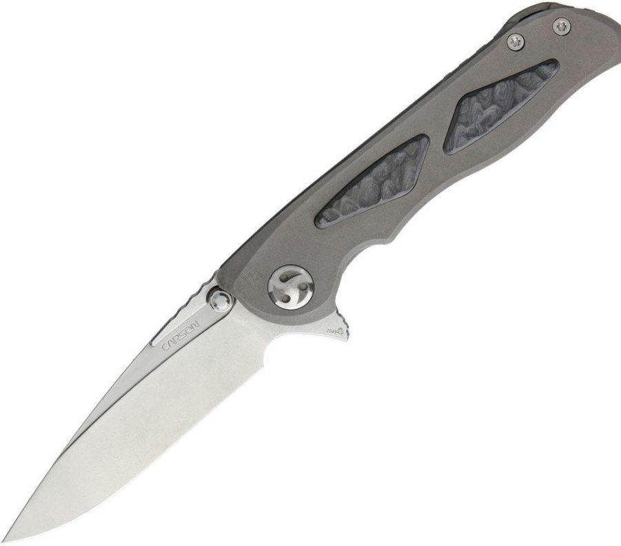 * | Lower Prices Rs9461 Real Steel Harrier Framelock Pocket Knife