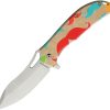 * | Quick Delivery Nv328 Novelty Cutlery Mustache Linerlock Pocket Knife A/O