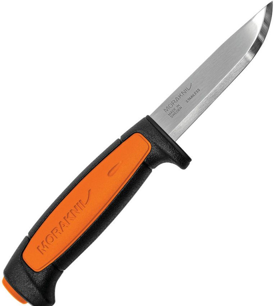 * | 100% Guarantee Ft02206 Mora Of Sweden Knives Basic 546 Knife Black/Orange