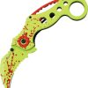 * | Reliable Quality Zb051Gr Z-Hunter Karambit A/O Linerlock Knife Yellow