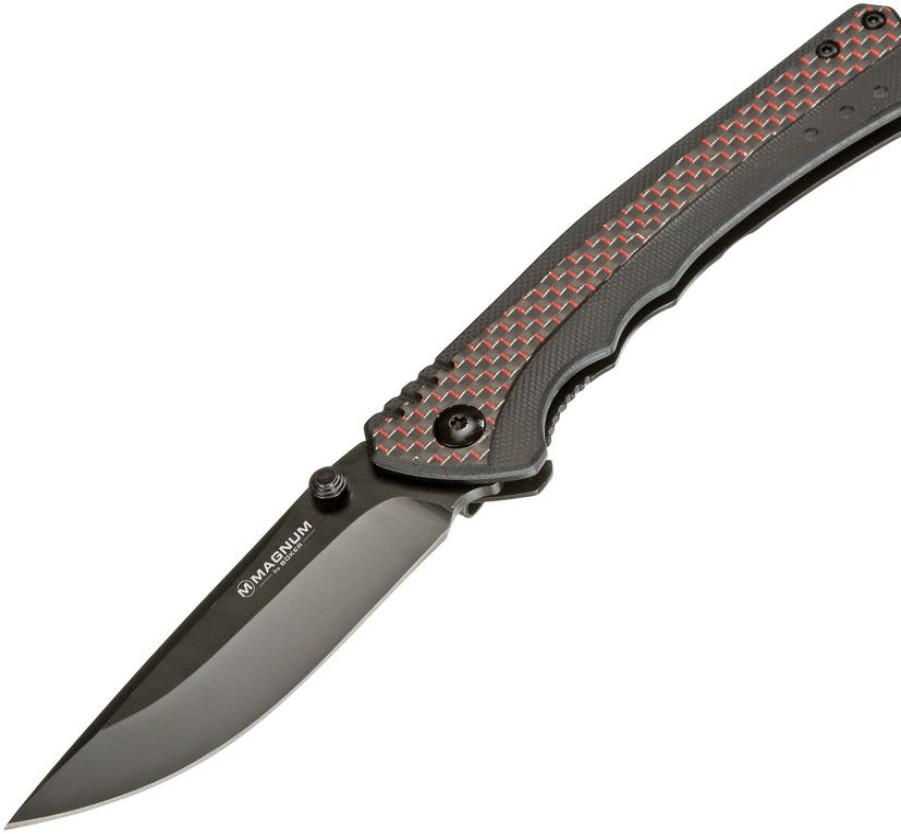 * | Online Bom01Sc053 Boker Magnum Rubico I Framelock Pocket Knife