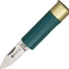 * | Best Quality Be70Gr Beretta Shotgun Shell Shaped Pocket Knife Green