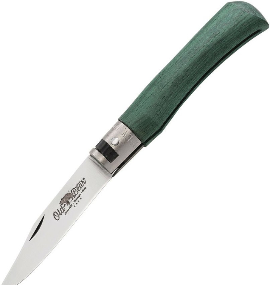 * | Typical Style Ant935717Mvk Old Bear Oby Junior Folder Pocket Knife Green