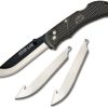 * | Online Sales Oeox30 Outdoor Edge Onyx Lite Lockback Pocket Knife Black