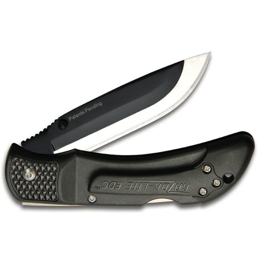 * | Online Sales Oeox30 Outdoor Edge Onyx Lite Lockback Pocket Knife Black