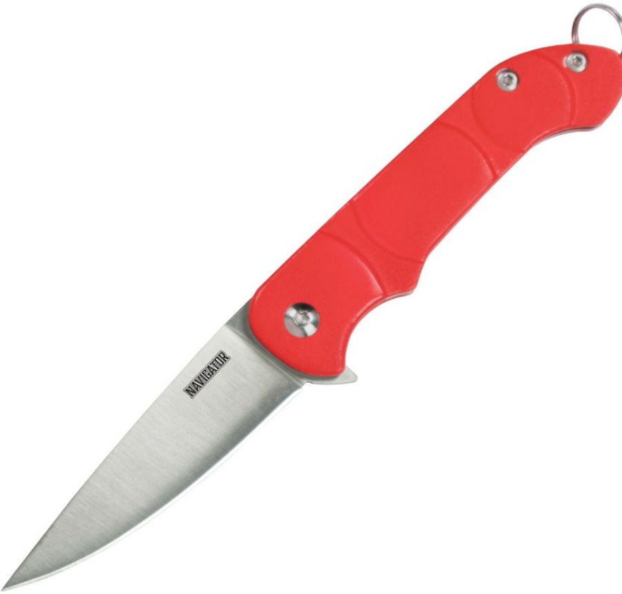 * | Quick Delivery On8900Red Ontario Okc Navigator Linerlock Pocket Knife Red