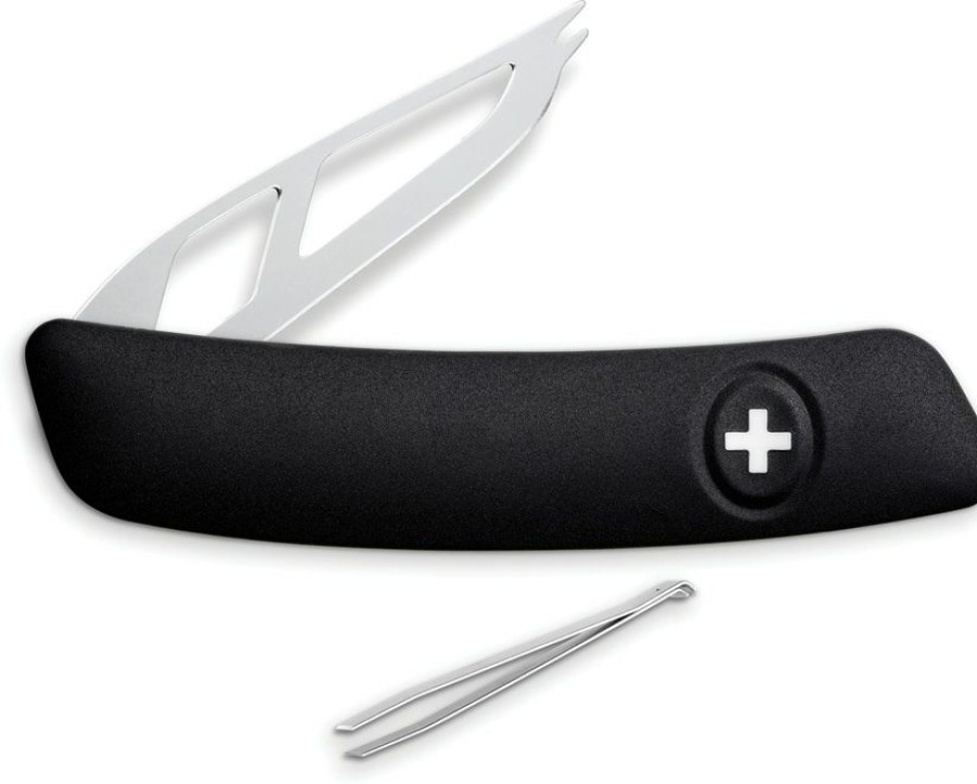 * | Clearance Sale Szach0901010 Swiza Ch00 Cheese Knife Black