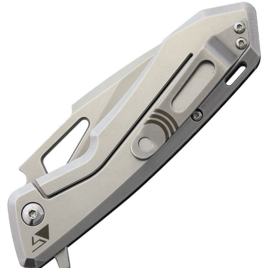 * | Cheap Rs7921 Real Steel Pelican Framelock Pocket Knife