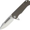 * | Cheap Md200Sst36A1 Medford Knives Proxima Framelock Pocket Knife Bronze