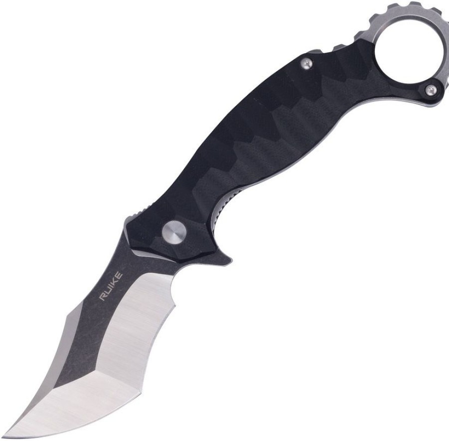 * | Tendy Style Rkep881B1 Ruike P881 Linerlock Pocket Knife Black