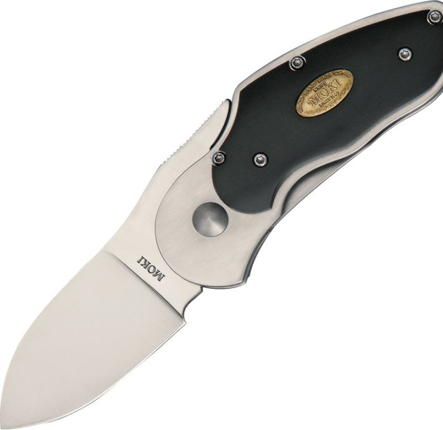 * | Quick Delivery Mk021Bkpmm Moki Rabbit Framelock Knife Matte Black Micarta