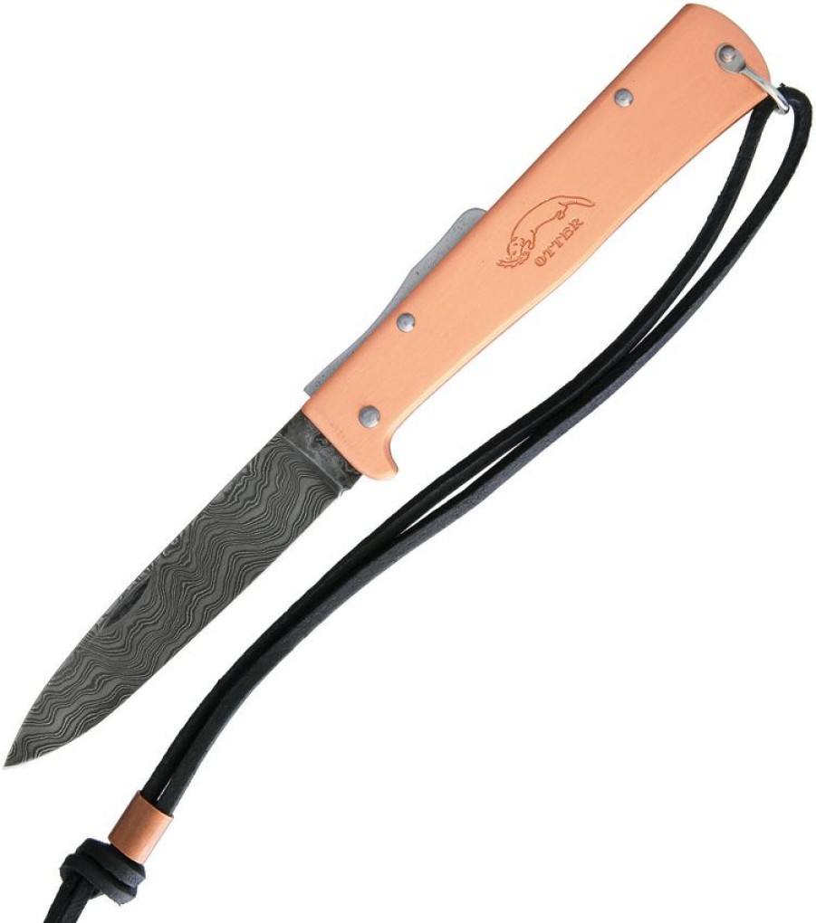 * | Tendy Style Ott10626D Otter-Messer Mercator Lockback Pocket Knife Copper