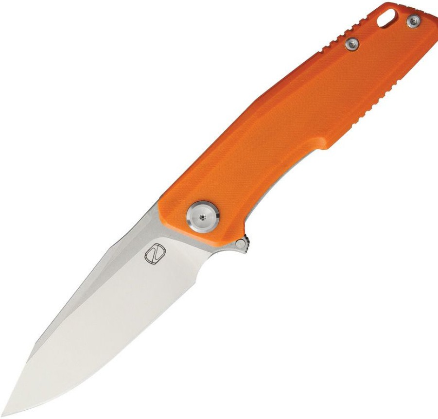 * | Latest Stezkcc022 Stedemon Zkc C02 Orange Linerlock Pocket Knife