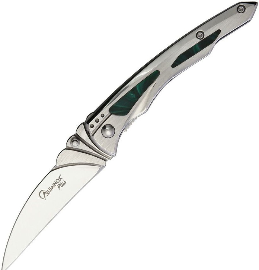 * | Reliable Quality Abx18483 Albainox Plus Linerlock Pocket Knife