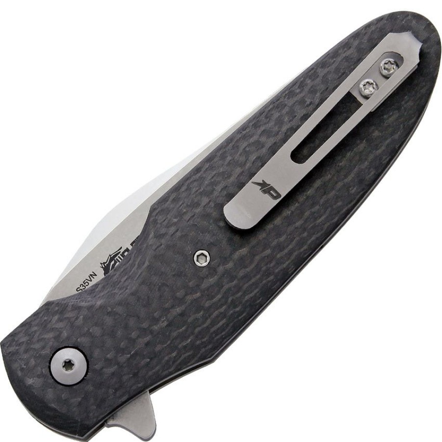 * | Exclusive Design Pb960Cf Patriot Bladewerx Jackson Linerlock Pocket Knife Carbon Fiber