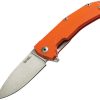 * | Online Sales Lstkuror Lion Steel Kur Linerlock Pocket Knife Orange G10