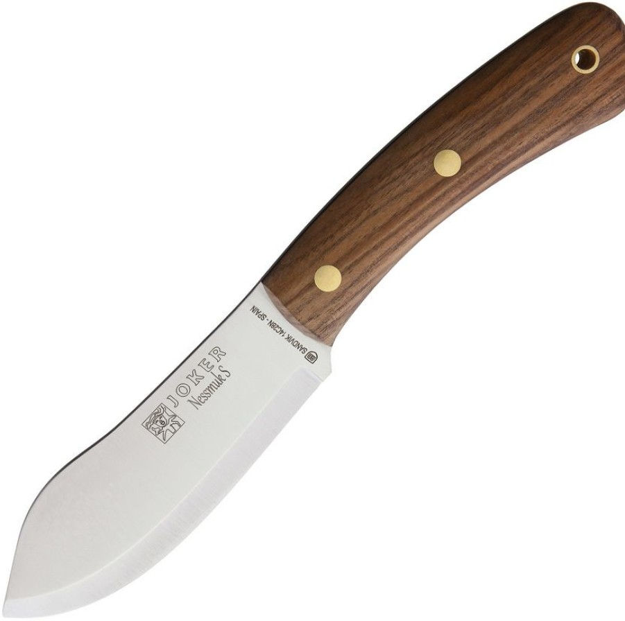 * | Tendy Style Jkrcn132 Joker Nessmuk S Fixed Blade Knife Walnut