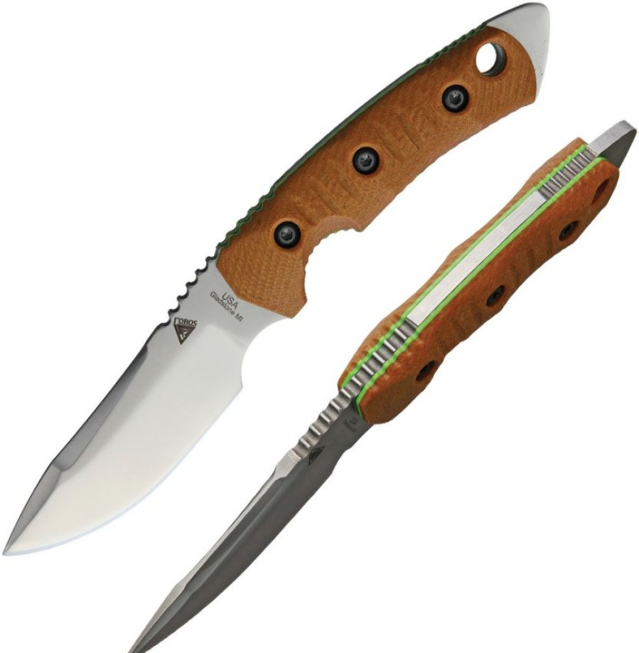 * | Quick Delivery Fob05 Fobos Tier 1 Mini Knife Green Liner